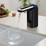 Електрична помпа Water Pump D18 1200 мА·год USB заряджання 600 мл для бутки 19 л, фото 8