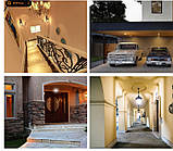 Світлодіодна лампочка E27 9 Вт із датчиком руху та освітлення біле світло кут 120°, фото 10