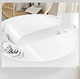 Портативний акумуляторний вентилятор E-Dream USB 7200 мА·год телескопічний 4 режими білий, фото 5