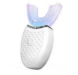 Ультразвукова зубна щітка електрична MAG-625 U-подібна силікон 4 режими таймер 360° чищення, фото 9