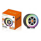 Bluetooth колонка портативна WSJAR L-024 RGB підсвітка 5 Вт TWS TF SD акумулятор 1200 мА·год, фото 4