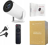 Смарт-проєктор Android 11 з Wi-Fi та Bluetooth портативний LED проєктор 100 дюймів 1080p HDMI USB, фото 5