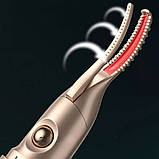 Щипці для завивання вій і тример для брів 2 в 1 RD-1732 2 температурні режими USB акумулятор, фото 5