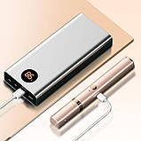 Щипці для завивання вій і тример для брів 2 в 1 RD-1732 2 температурні режими USB акумулятор, фото 3