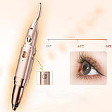 Щипці для завивання вій і тример для брів 2 в 1 RD-1732 2 температурні режими USB акумулятор, фото 9