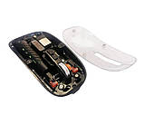 Миша бездротова BT Recharge Transparent Mouse 501 Bluetooth 5.2 2.4G, фото 3