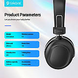 Бездротові накладні навушники MDR A36 CELEBRAT BT20 Bluetooth 5.3 до 12 годин роботи, фото 3