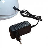 Лампа для нігтів SUN C6 LED UV 36 Вт таймер професійна лампа для манікюру гель-лак компактна, фото 3