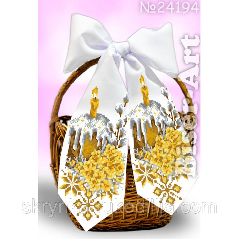Заготовка Бант великодній для вишивки 24194 Бісер Арт
