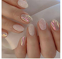 Штучні акрилові нігті/нюд 24 шт.
