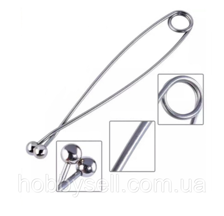 Зевник для риболовлі нержавіючий 17см для хижака, фото 1