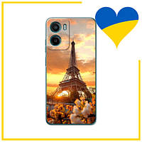 Чохол Башня Парижа Motorola Moto G05 / Чохли Ейфелева Вежа на Moto G05