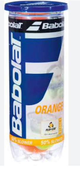 М'ячі для тенісу Babolat ORANGE 3 ball, фото 1