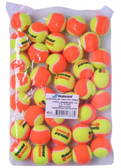 М'ячі для тенісу Babolat Orange 36 bag, фото 1