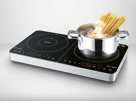 Індукційна плита SilverCrest SDI 3500 C3 Настільна Сенсорна, фото 1