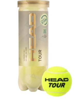 М'ячі для тенісу Head Tour 3 Ball new