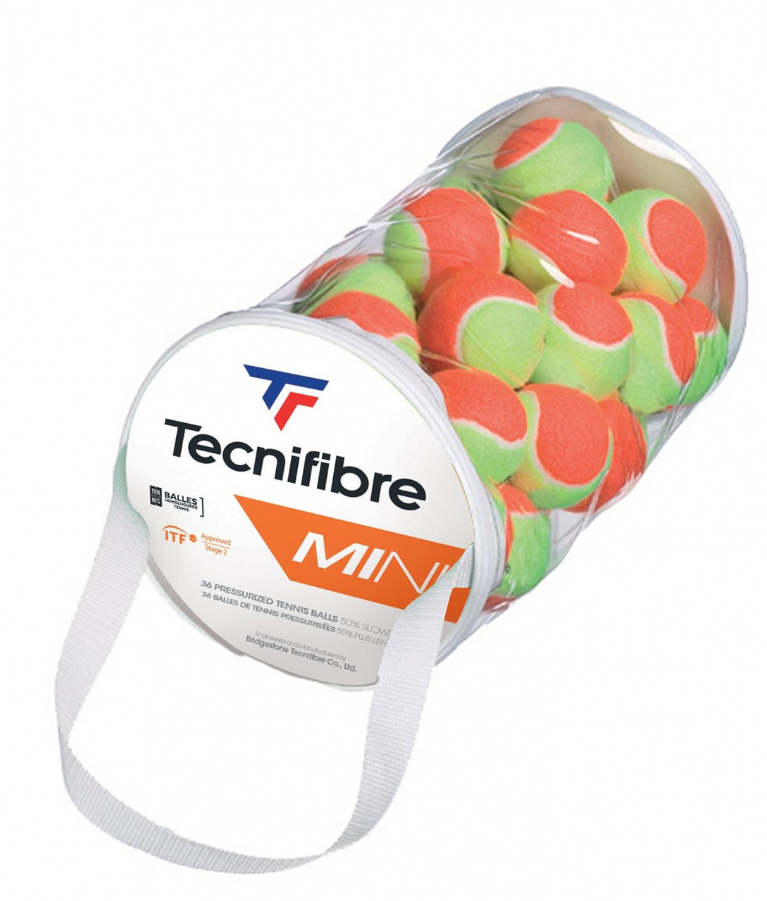 М'ячі для тенісу Tecnifibre Mini Tennis orange x 36balls, фото 1