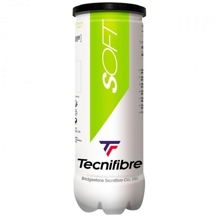 М'ячі для тенісу Tecnifibre Soft (75%) 3В, фото 1