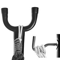 Гамак садовий 200х150см з каркасом Gardlov 25466 + чохол до 250 кг, фото 5