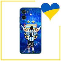 Чохол Мессі в збірній Motorola Moto G05 / Чохли Messi 10 на Moto G05