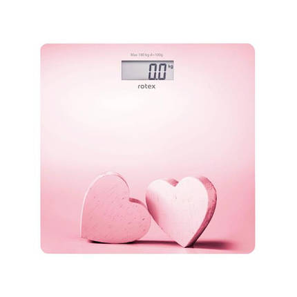 Ваги для підлоги Rotex RSB17-P Amour 180 кг рожеві ID 5115358, фото 1