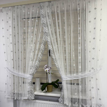 Елегантна тюль в дитячу, спальню на кухню №456, фото 1