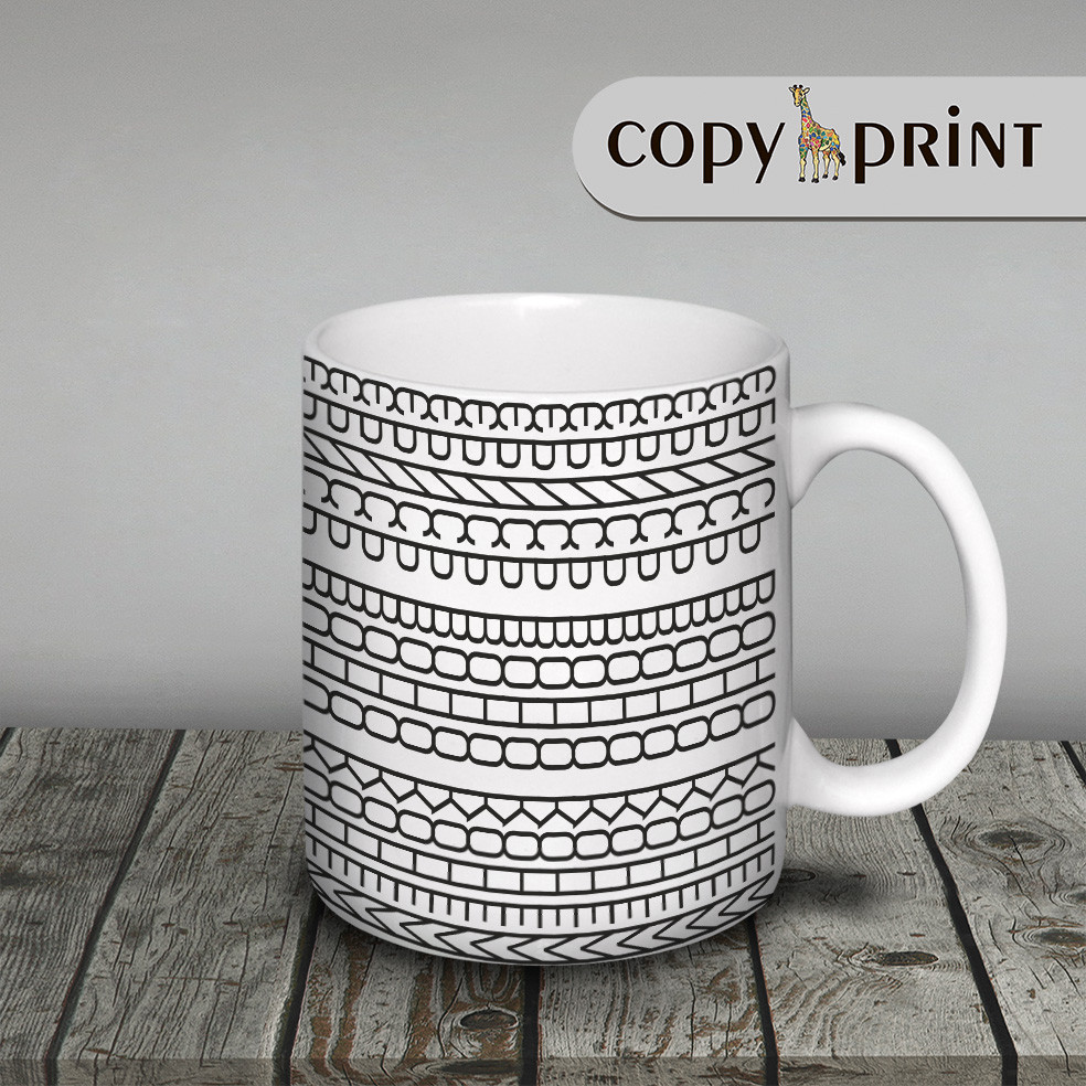 Чашка: Протектор шини (є...сь воно конем), фото 1