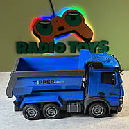 Самоскид на радіокеруванні Guardian | Грузовик на радіоуправлінні відкидний кузов | Вантажівка на пульту, фото 4
