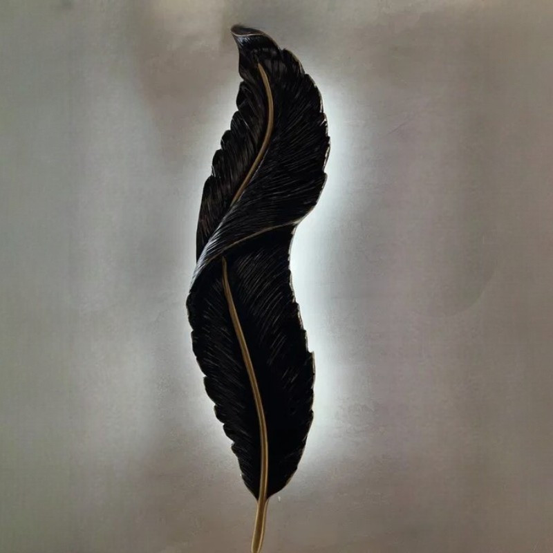 Світильник бра перо Art 6172/650W BK, фото 1