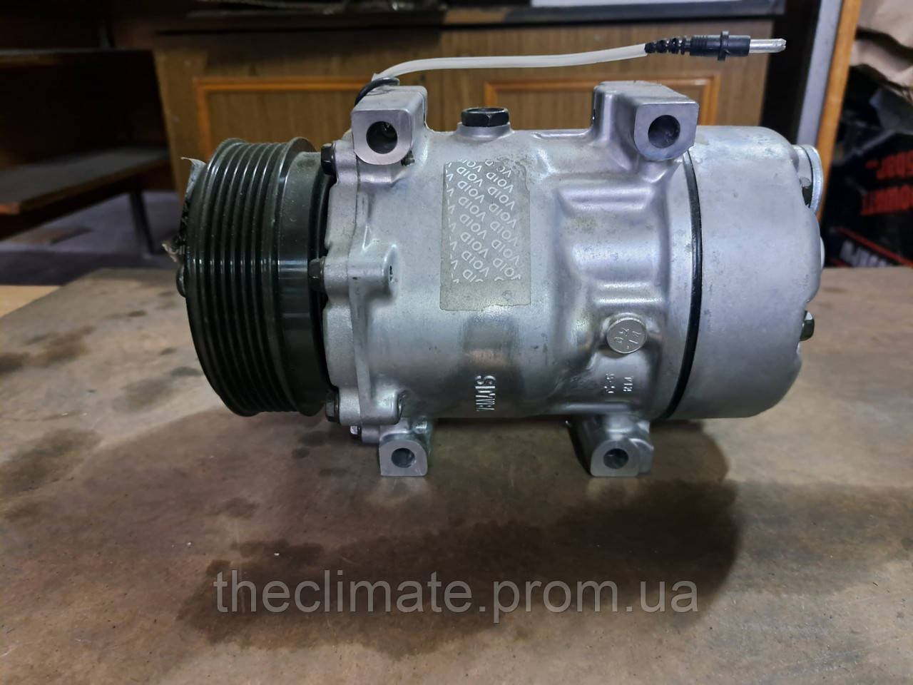 Компресор 7V16, Шків 6pv, 119мм, 12V (Cargo 240013)