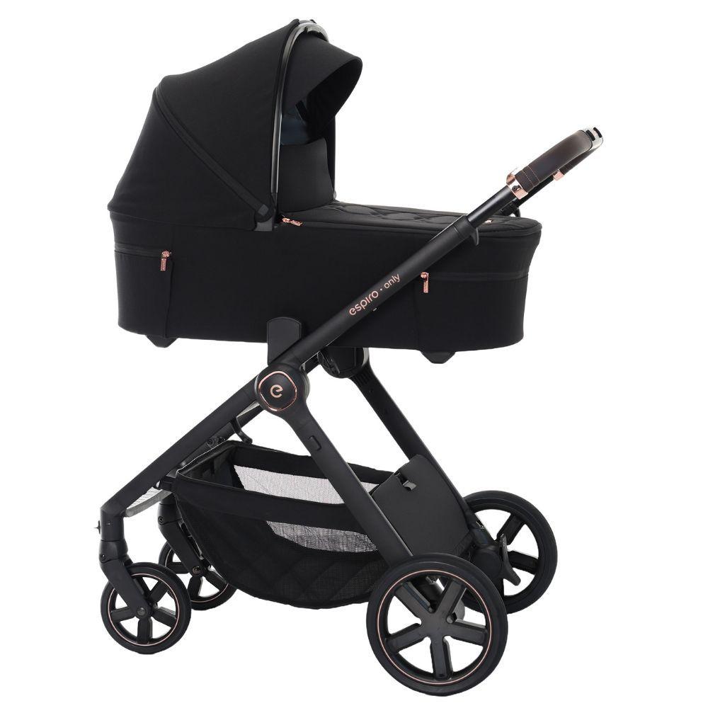 Коляска 2в1 Espiro Only 410 Stylish Black, фото 1