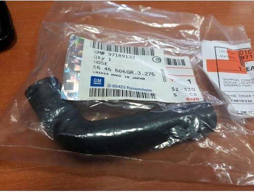 Патрубок відведення оливи з вакуумного насоса Y17DT Y17DTL Z17DTH Z17DTL OPEL Astra-G/H Combo Corsa-C Meriva-A