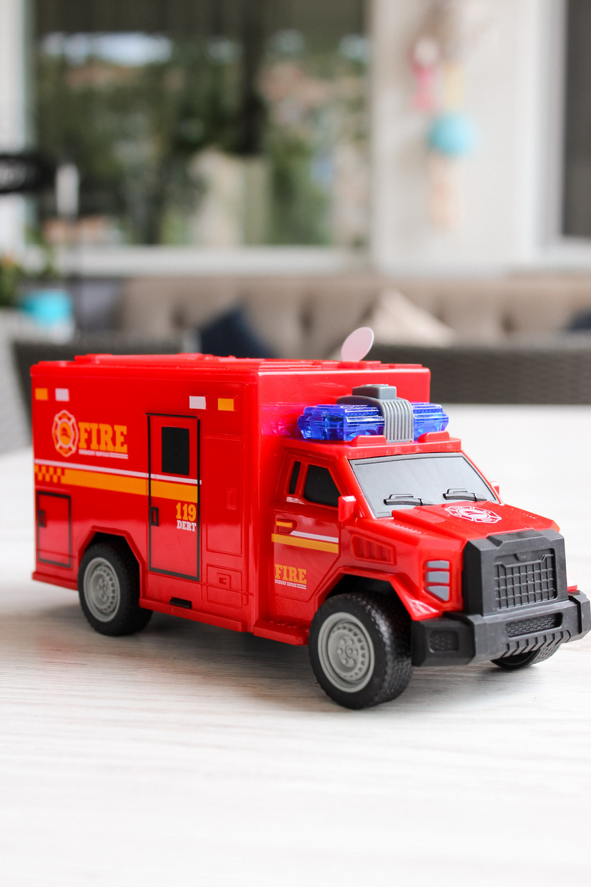 Інерційна Пожежна машина JS 165 B, фото 1