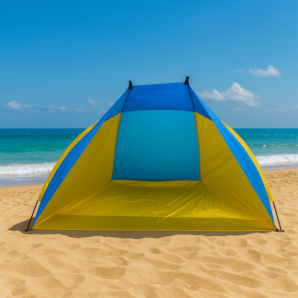 Намет-тент для рибалкі та пляжу  кемпінгу , водонепроникний, 210×120×100 см, захист від сонця, фото 1