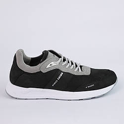 Кросівки чоловічі шкіряні 587980 Чорні