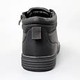 Кеди чоловічі хутро 590686 Чорні, фото 6