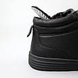 Кеди чоловічі хутро 590686 Чорні, фото 7