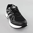 Кросівки чоловічі сітка 591848 Чорно-білі, фото 2