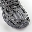 Кросівки чоловічі замшеві сітка 591890 Сірі, фото 4