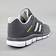 Кросівки чоловічі сітка 591940 Сірі, фото 6