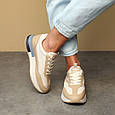 Кросівки жіночі 586884 Бежеві, фото 2