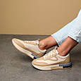 Кросівки жіночі 586884 Бежеві, фото 5