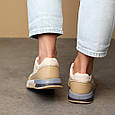 Кросівки жіночі 586884 Бежеві, фото 8