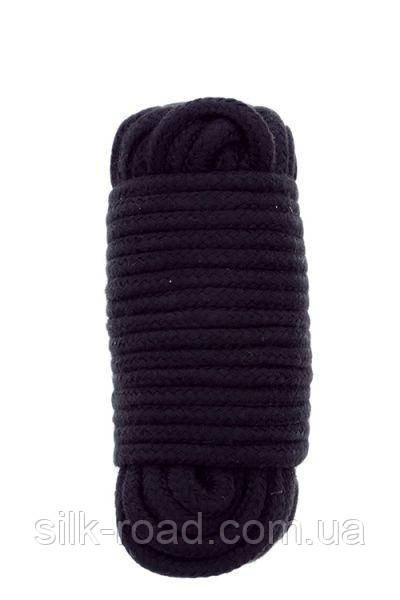 Мотузка для бондажа BONDX LOVE ROPE - 10m, BLACK