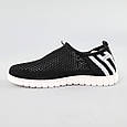 Кросівки жіночі сітка 591555 Чорні, фото 3