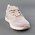 Кросівки жіночі сітка 591841 Молочні, фото 2