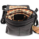 Сумка планшет через плече HILL BURRY HB3057A чорна, фото 2