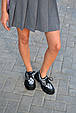 Туфлі жіночі 589648 Чорні сірі, фото 10