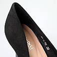 Туфлі жіночі 590235 Чорні, фото 5