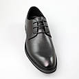 Туфлі чоловічі шкіряні 589677 Чорні, фото 2